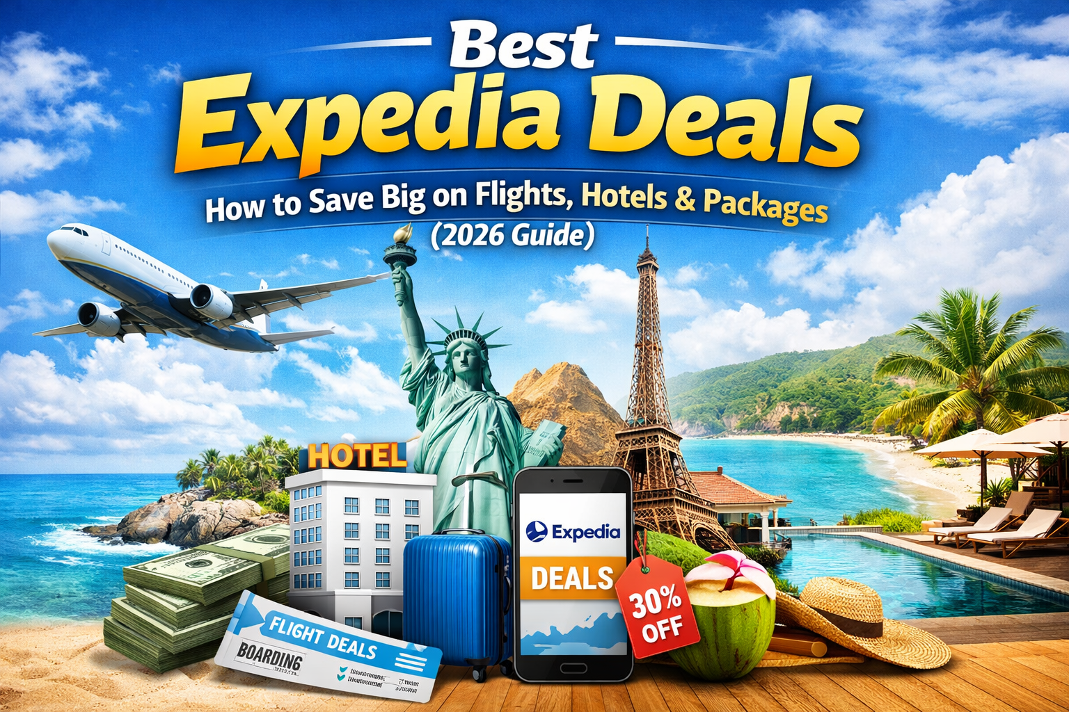Best Expedia Deals – How to Save Big on Flights, Hotels & Packages (2026 Guide)